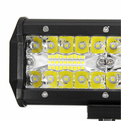 LED Work Light Bars Flood Spot Combo Beam for Off Road Truck SUV 7 Inch Tri Row 40W