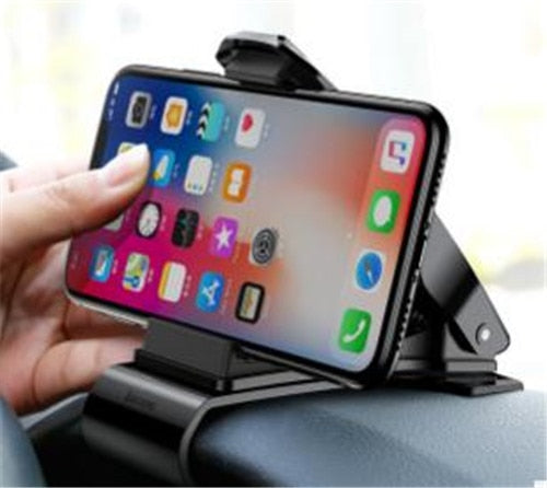 360° Rotation Car Dash Bullet Dashboard Phone GPS Clip Adjustable Phone Holder