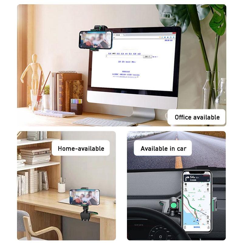Car Universal 360-Degree Rotation Cell Phone Holder for 3-7 inch