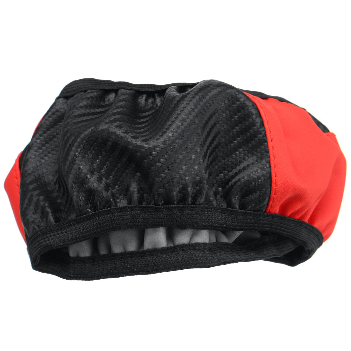 Car Carbon Fiber Steering Wheel Cover Anti-slip Protector