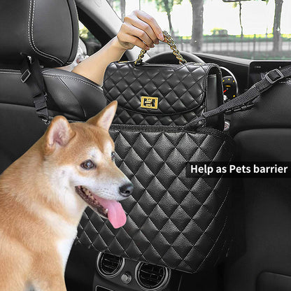 Car Net Pocket Handbag Holder Mesh Backseat Organizer