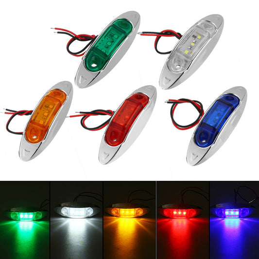 Side Marker Indicator Light Clearance Lamp Truck Trailer