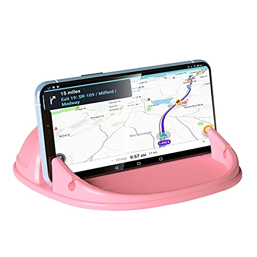 Car Phone Holder Mount Silicone Pad Mat for Various Dashboards