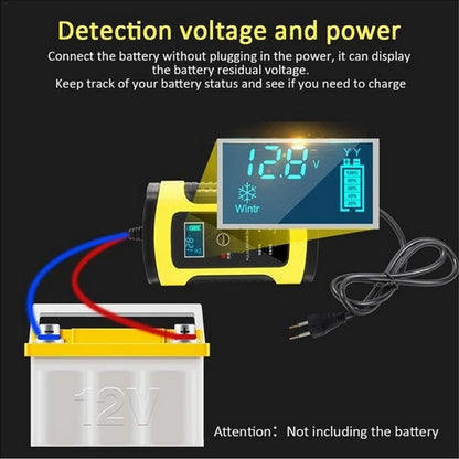 Repair LCD Battery Charger Car Motorcycle Lead Acid Battery Agm Tools