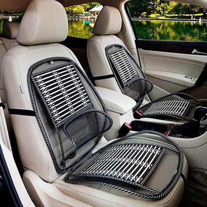 Car Summer Breathable Waist Massage Cooling Mat Seat Cushion