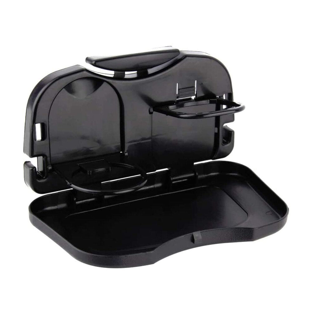 Car Meal Plate Cup Holder Organizer Backseat Food Tray with Bottle