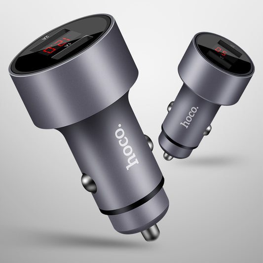 Car Digital Dual USB Mini Charger