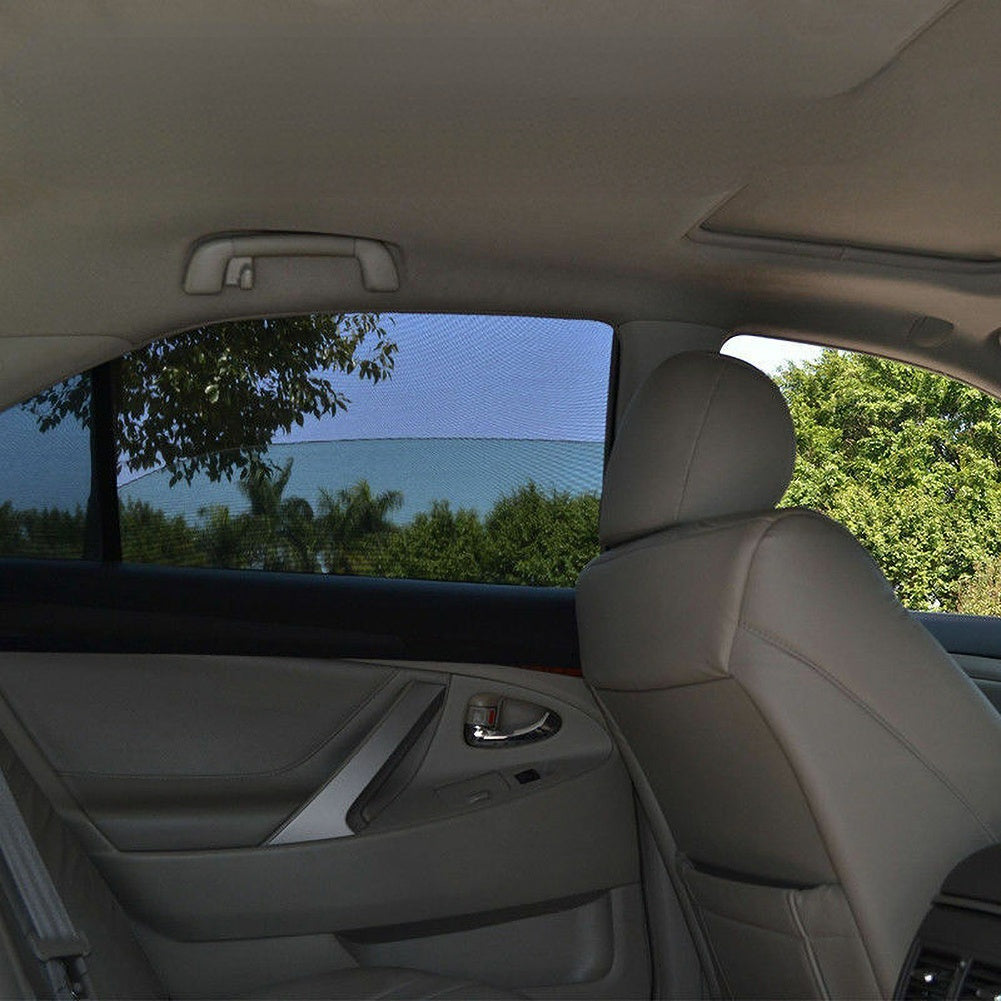 Car Rear Side Window Sun Visor Shade Mesh Sunshade Curtain