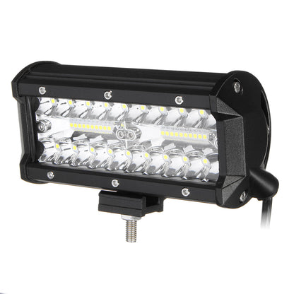 LED Work Light Bars Flood Spot Combo Beam for Off Road Truck SUV 7 Inch Tri Row 40W