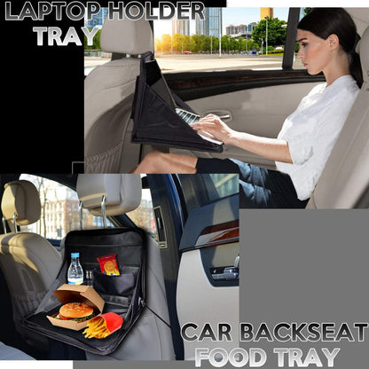 Car Eating Laptop Backseat Organizer Tray Multifunctional Storage