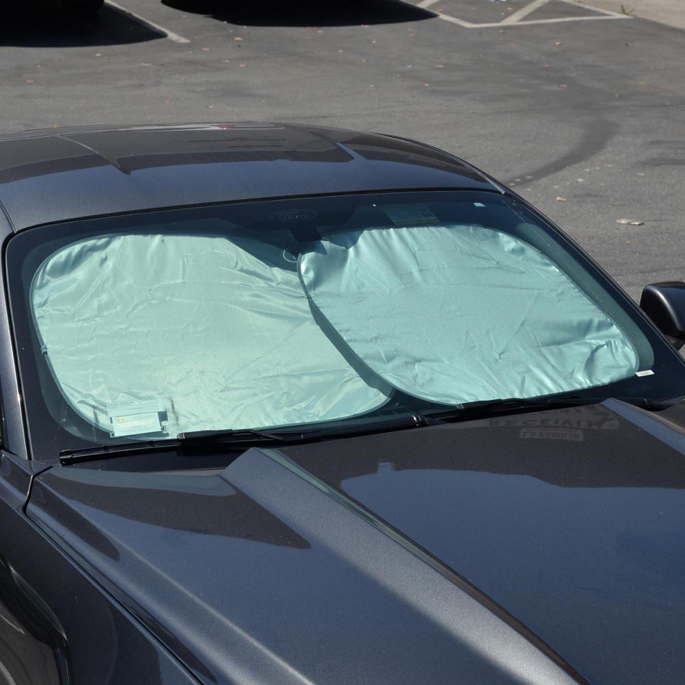 Motor Trend Pop Up Auto Car Curtain Sunshade for Windshield - 2 Pack