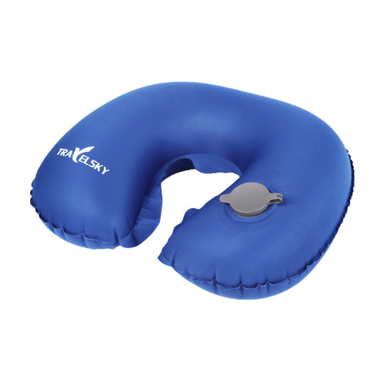 Car Travel Inflatable U Shape Neck Car Headrest Pillow Cushion