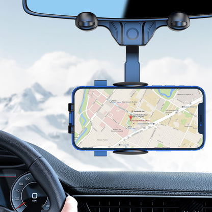 Car Phone Mount Rearview Universal 360° Adjustable Holder