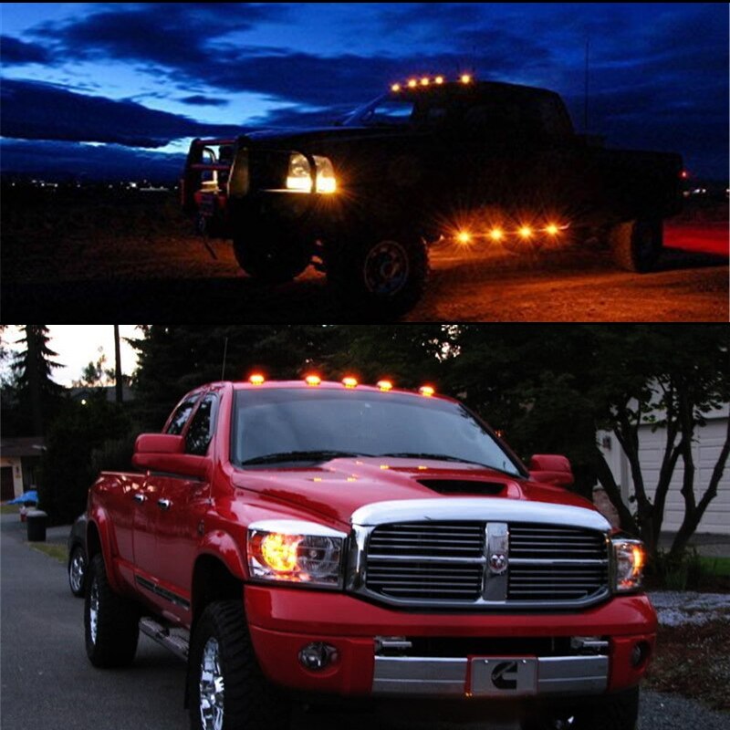 Car Roof Running Light LED Marker Lamps For Dodge Ford F-Series