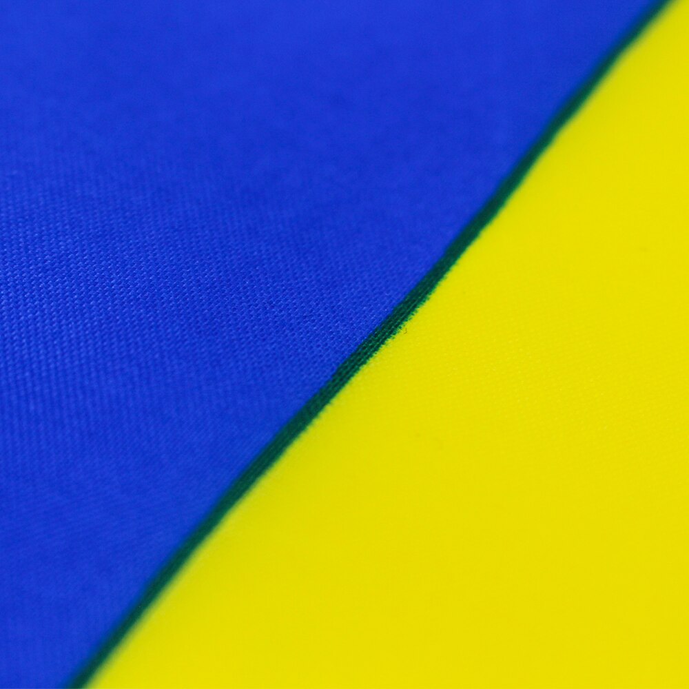 Blue Yellow Ukraine Flag Banner Home Decor