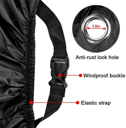 Motorcycle Cover Waterproof Sun Proof Night Reflective Protection