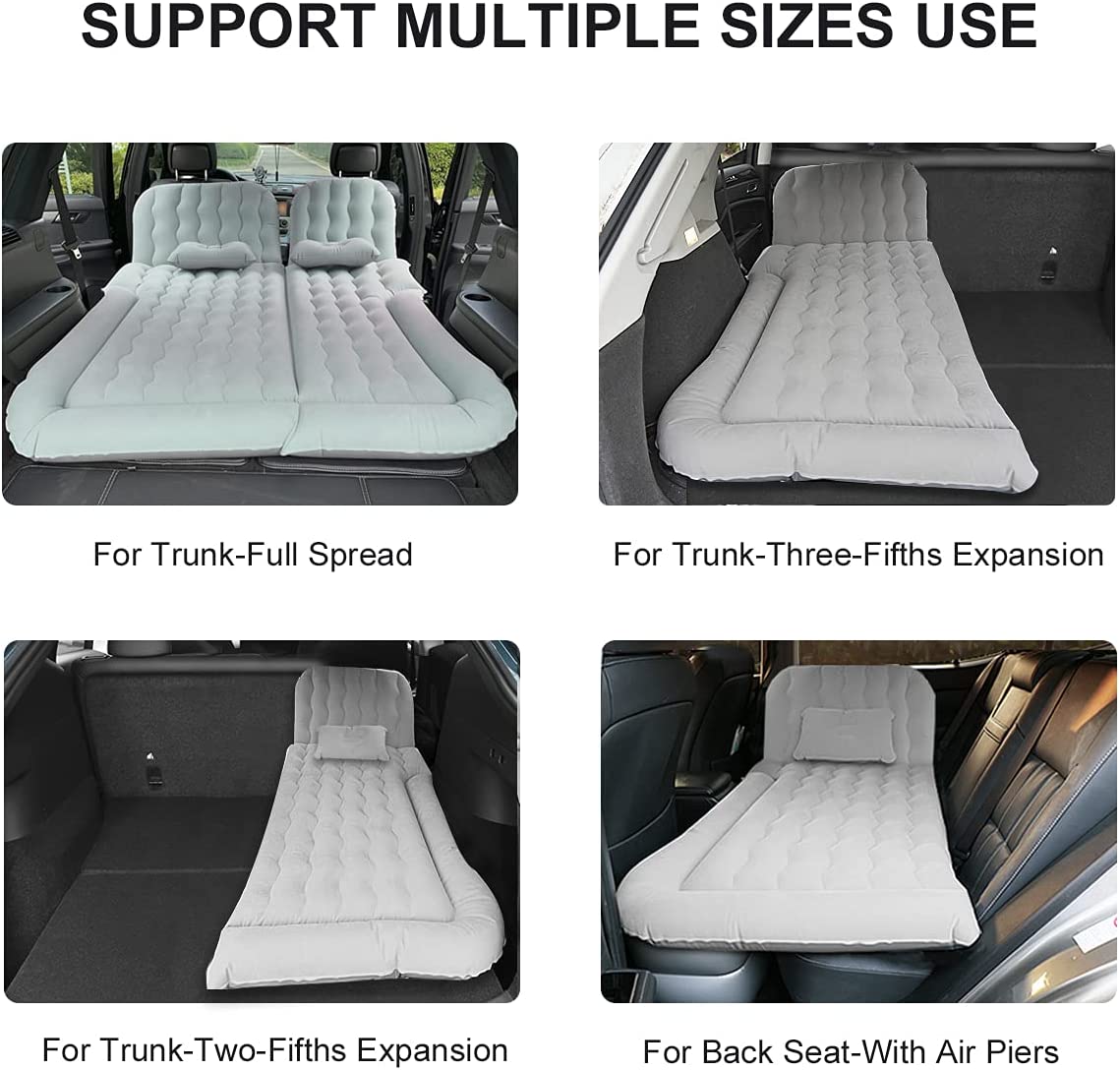 Car Camping SUV Air Mattress Inflatable Trunk Backseat Bed