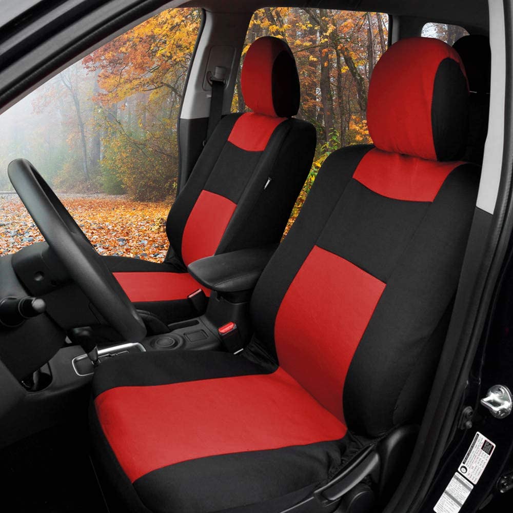 Car Seat Covers Full Set Universal Fit for Auto Truck Van SUV 9 Pcs