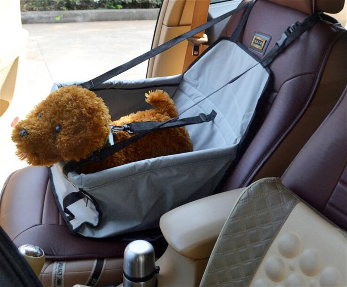 Car Pet Mats Bag Seat Booster Carrier Oxford Belt