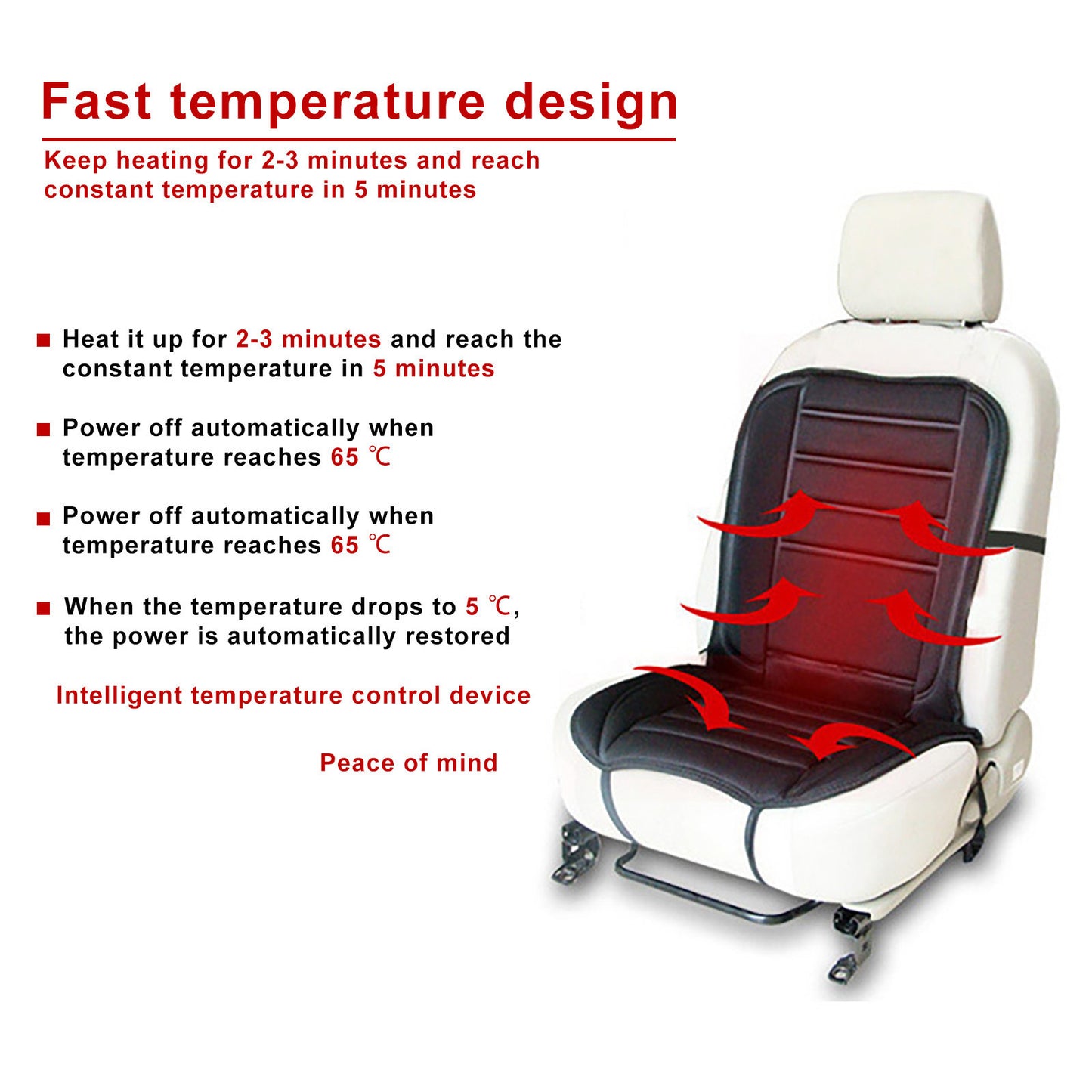 Car Comigeewa General 12V Winter Heating Seat Cushion