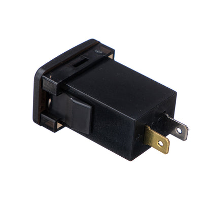 Dual USB QC Car Socket Power Adapter Voltmeter LED Charger