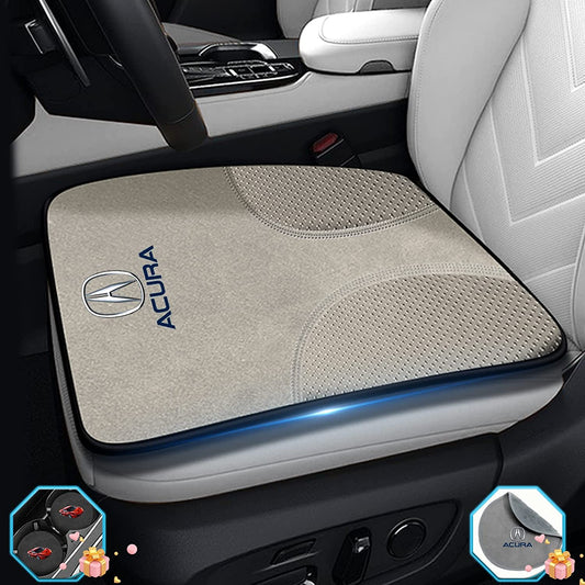 Car Seat Cushion Double Sided Breathable Suede Ice Silk Comfort Covers