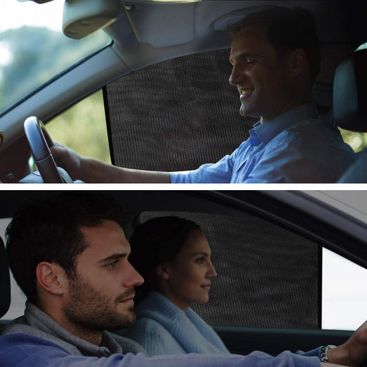 Car Window Shades Sun Shades 2-packs Rear Windows Curtain