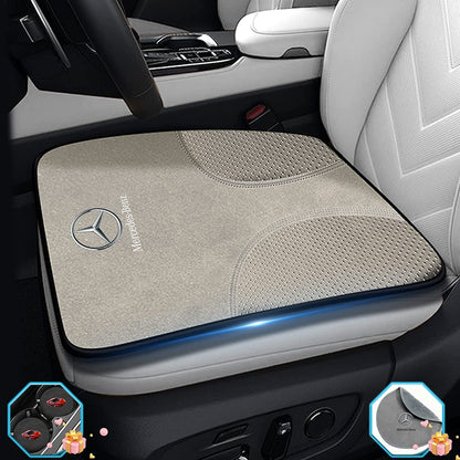 Car Seat Cushion Double Sided Breathable Suede Ice Silk Comfort Covers