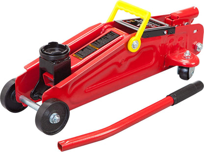 Torin Hydraulic Trolley Floor Jack with Blow Mold Carrying Tools