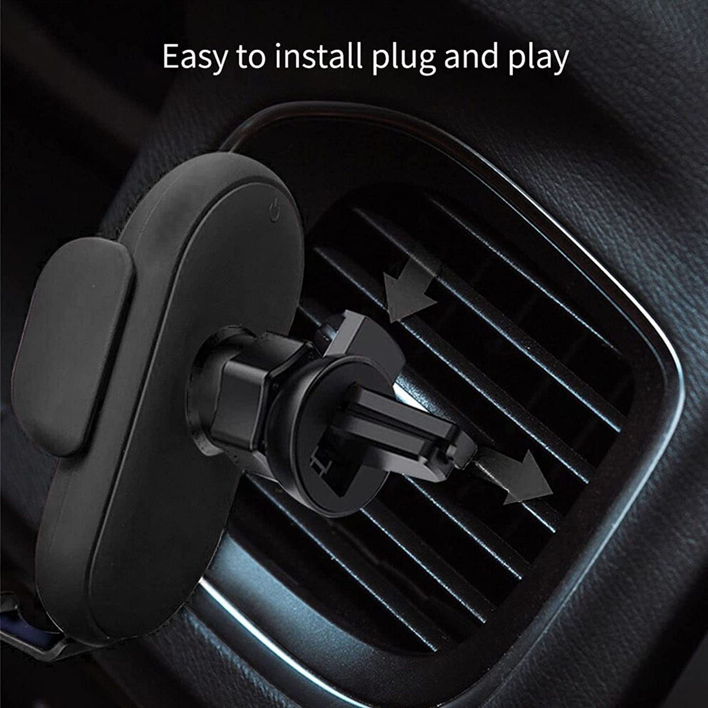 Smart Car Wireless Charger Phone Holder Qi 10W Fast Charging Air Vent