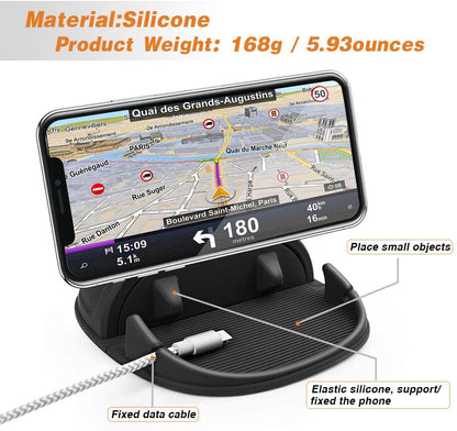 Car Phone Holder Mount Silicone Pad Mat for Various Dashboards