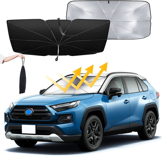 Car Upgraded Umbrella Sun Shade Front Windshield Cover