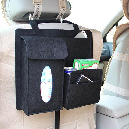 Car Seat Back Multi Pocket Organizer Storage Bag