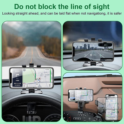 Car Mount Holder for Cell Phone Dashboard iPhone Samsung