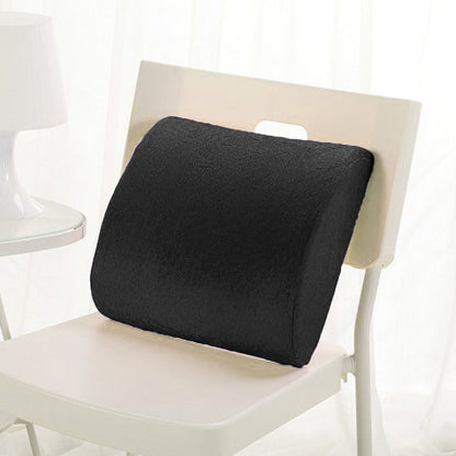 Car Cushion Premium Memory Foam Lumbar Back Support Seat Office Chair
