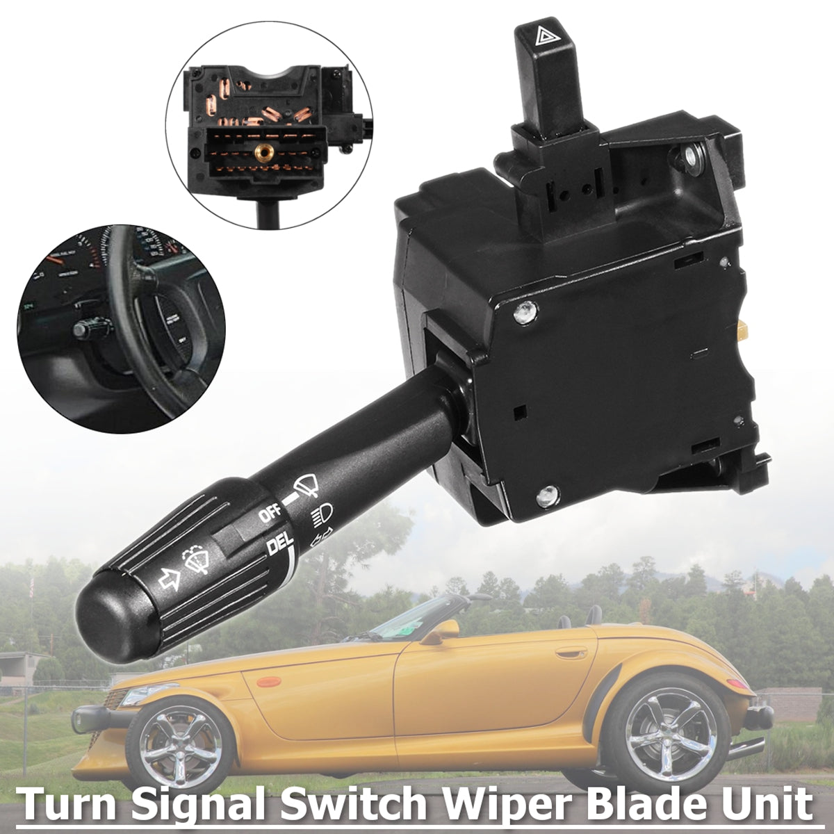 Car Turn Signal Switch Delay Wiper Blade