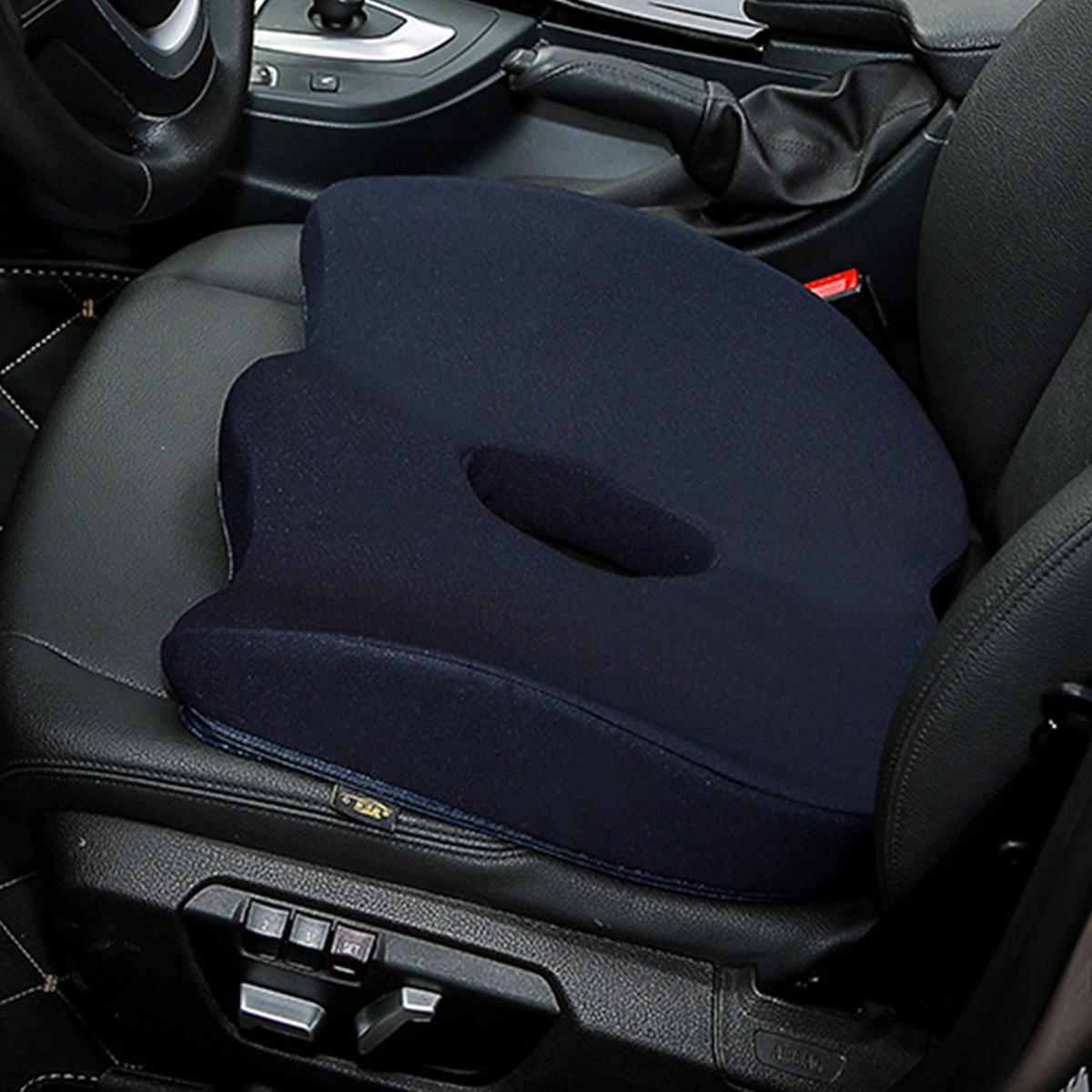 Memory Cotton Raised Car Knit Fabric Seat Cushion