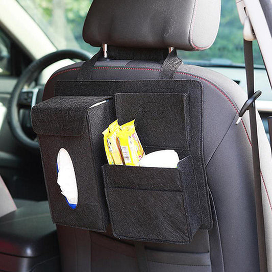 Car Seat Back Multi Pocket Organizer Storage Bag