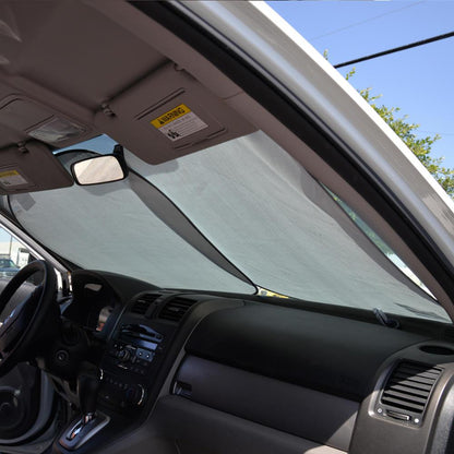 Motor Trend Pop Up Auto Car Curtain Sunshade for Windshield - 2 Pack