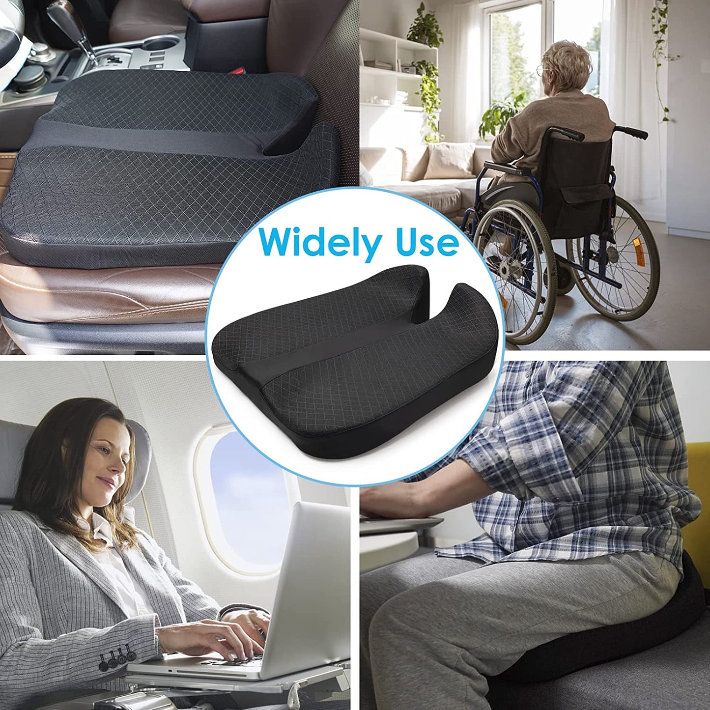 Upgrades Car Seat Cushion Pad Pain Relief For Driving