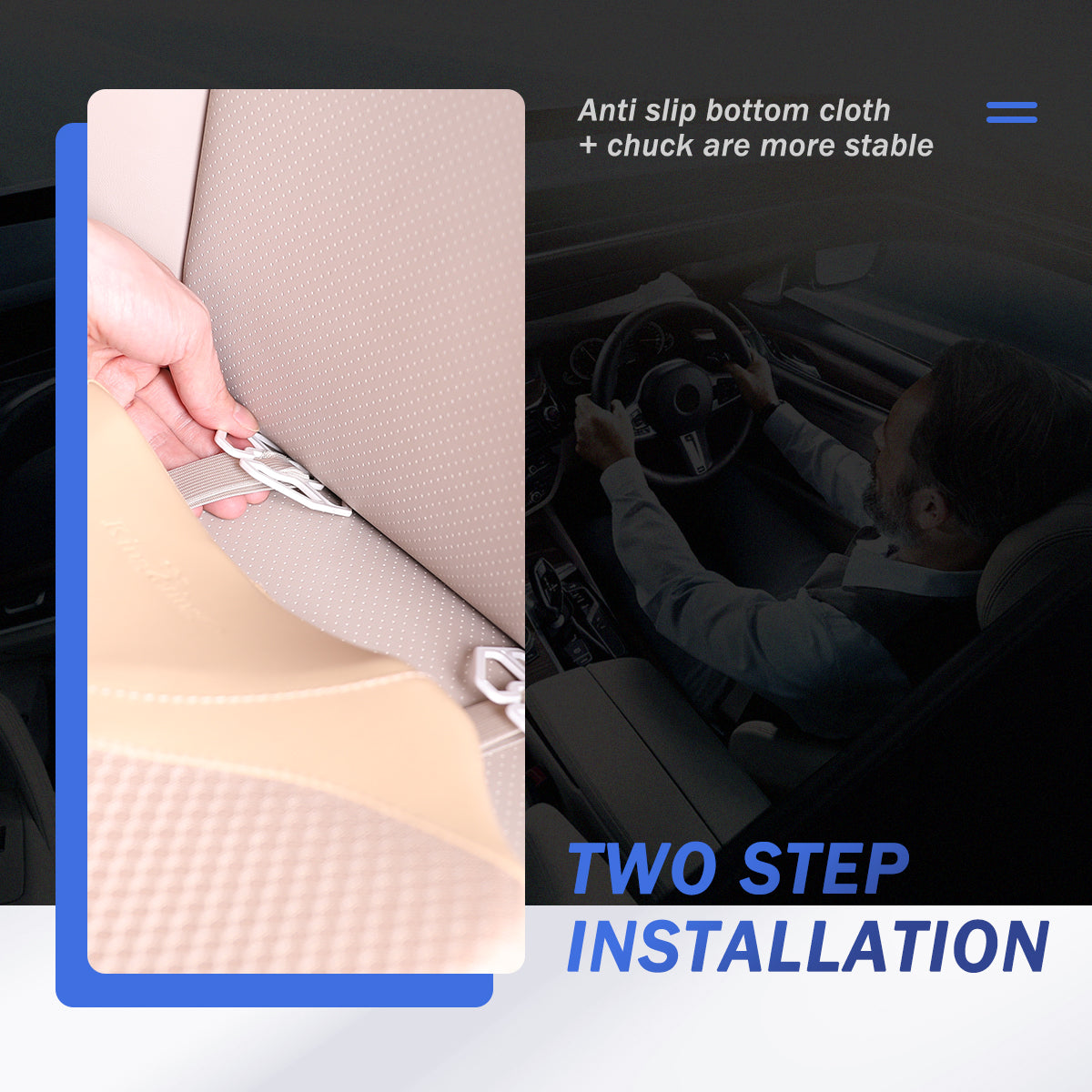 Car Seat Cushion Universal Fit for Most Of Auto SUV Truck Driving