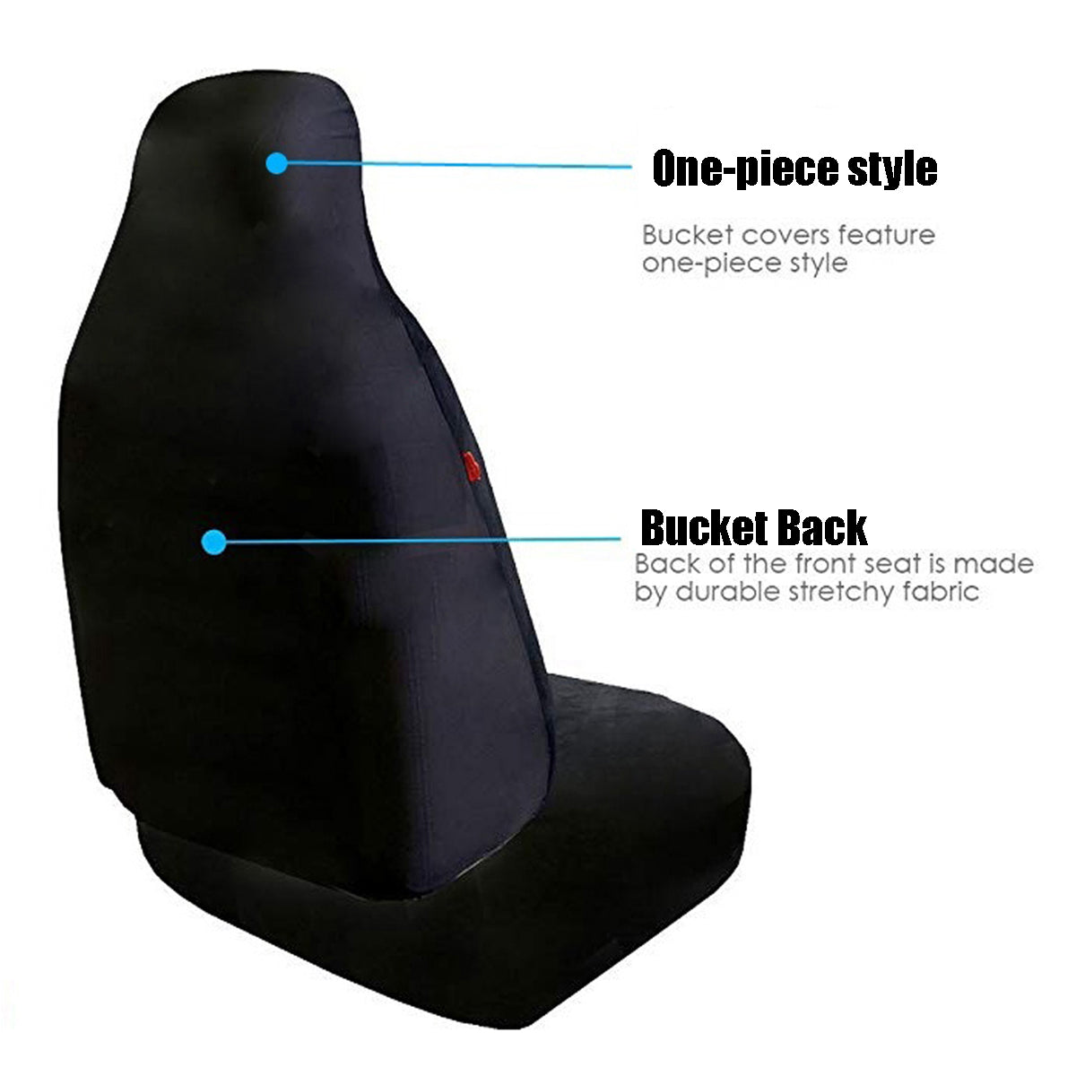Car Seat Cushion Wolf Design Full Protect