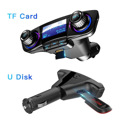 Auto Car Mp3 Player Bluetooth FM Transmitter  LCD Display