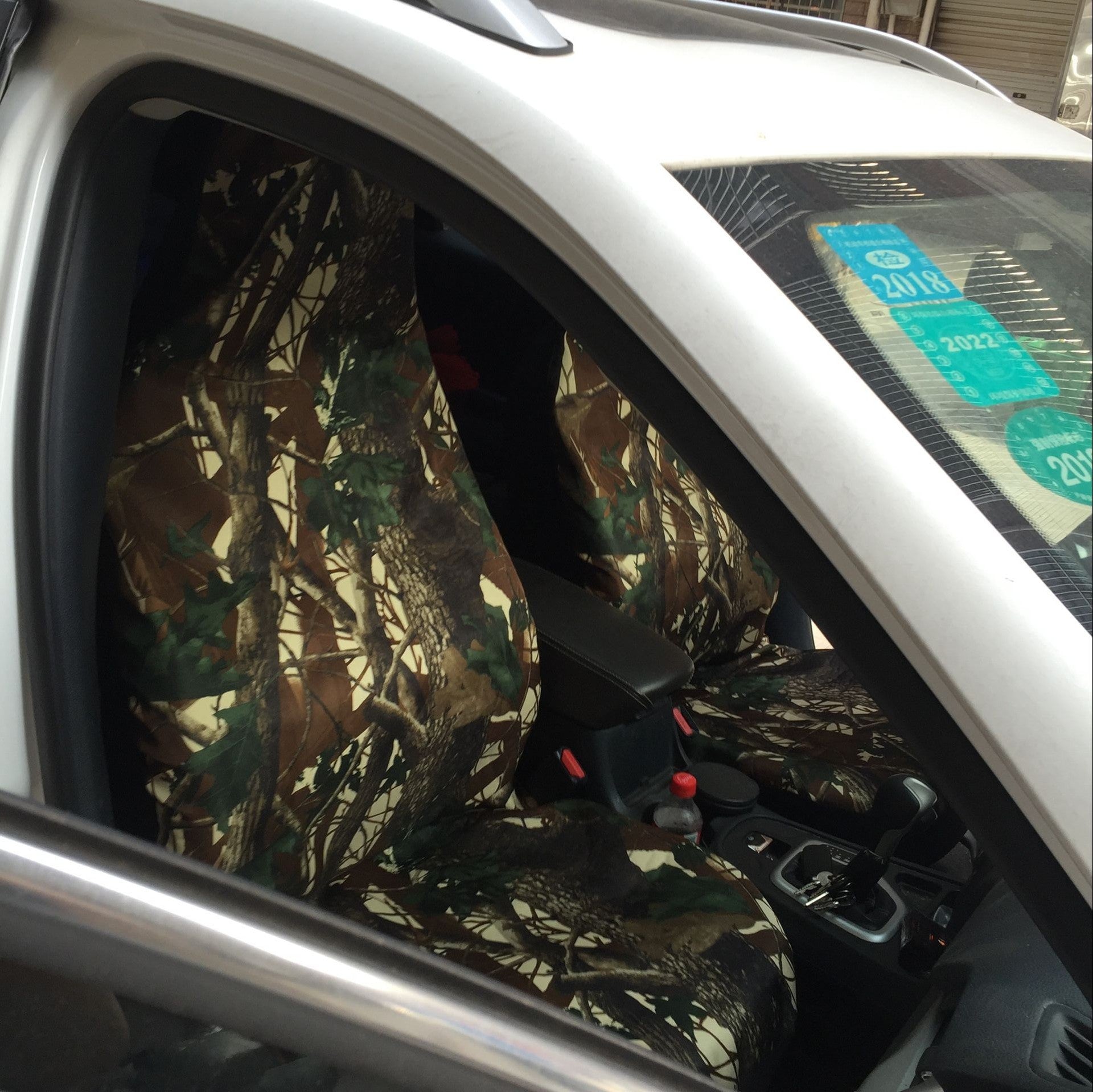 Car Seat Cushion Camouflage Tactical Cushion Truck Off-road Vehicle Front Seat Cover
