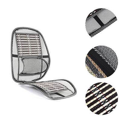 Car Summer Breathable Waist Massage Cooling Mat Seat Cushion