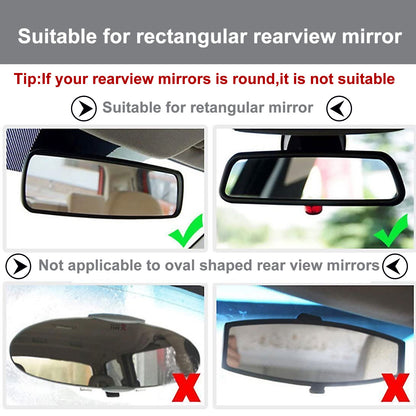 Car Rear View Mirror Phone Holder Mount For Universal Smartphone