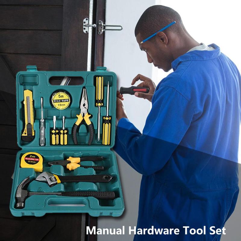 Repair Hand Tool Kit Plastic Screwdriver+Knife+Wire Pliers+Toolbox+Digital Pen Set