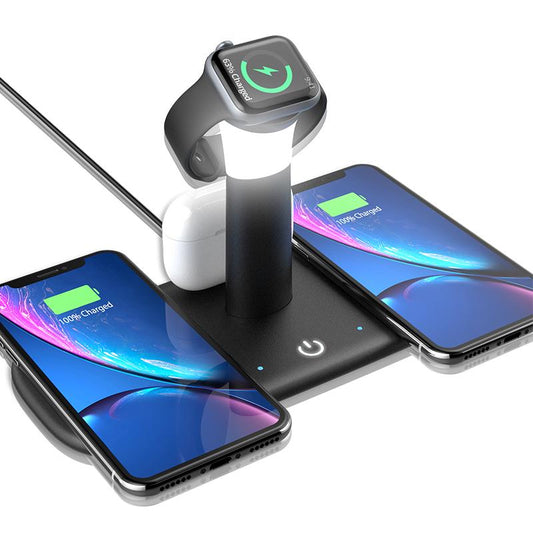Wireless Charging Lamp Charger Stand Station for iPhone Apple Watch Airpods