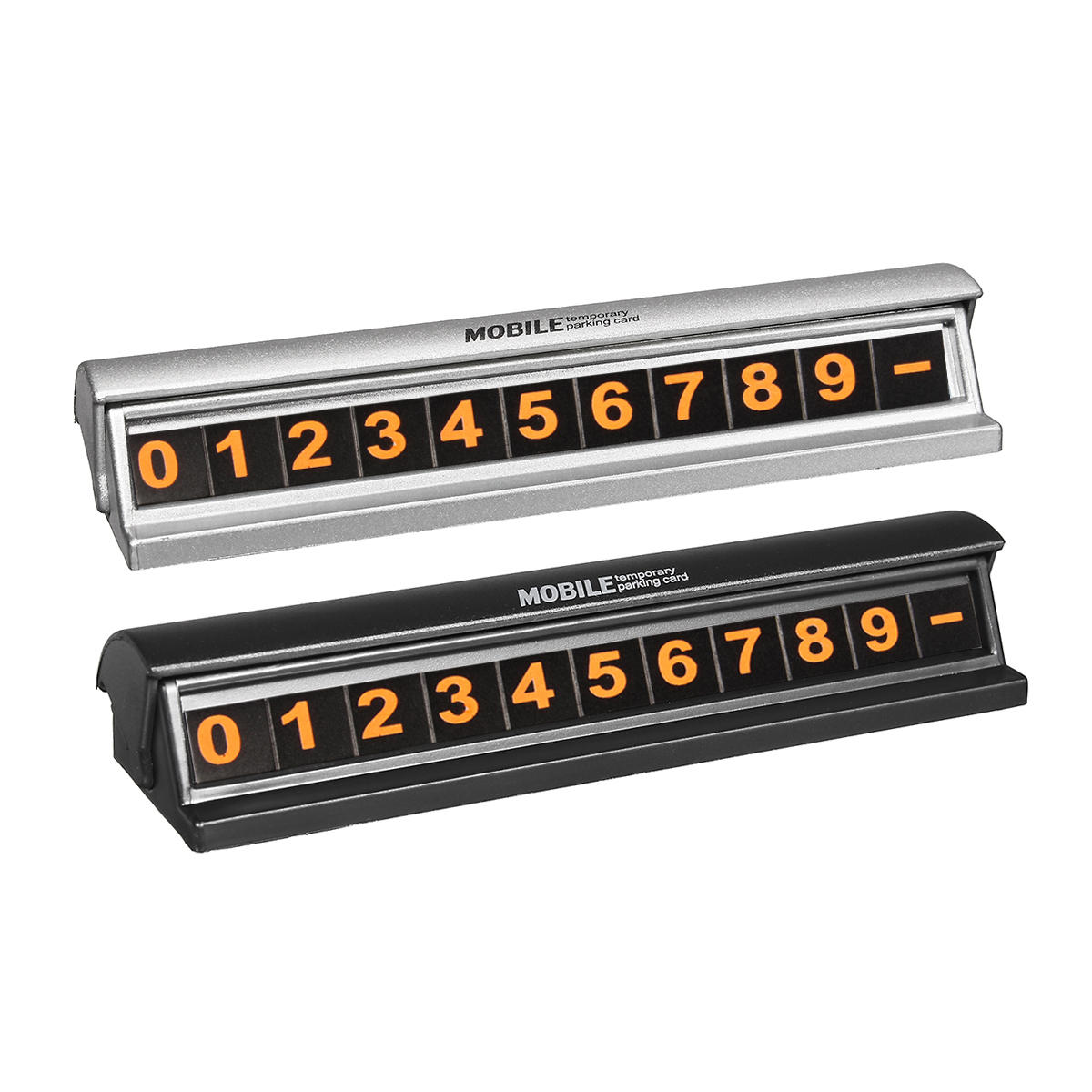 Car Temporary Parking Phone Number Card Plate
