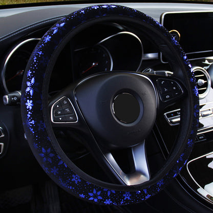 Car Truck Steering Wheel Anti-Slip Luxury Snow Covers